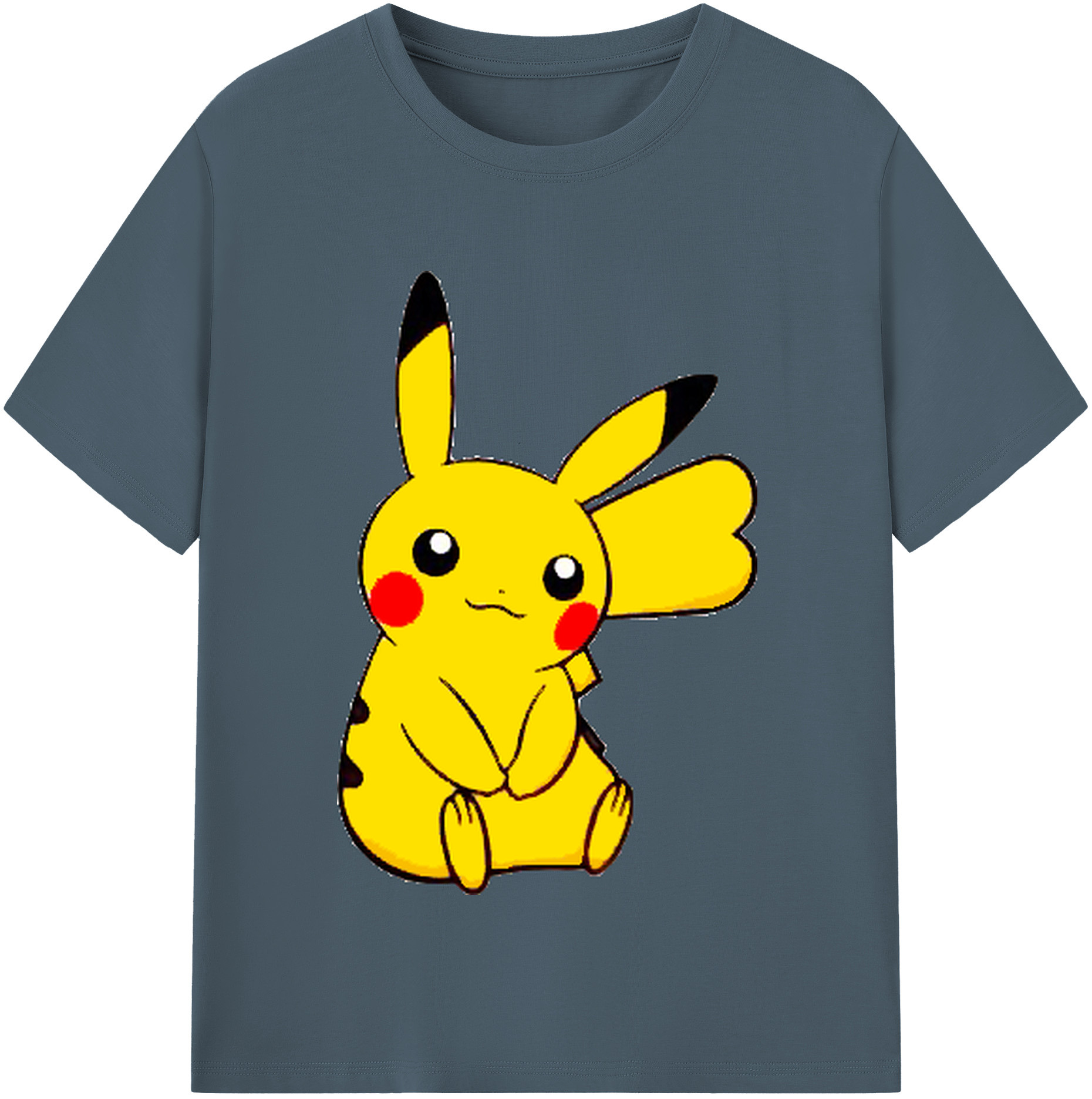 （画像用） ポケットモンスター Pokémon 綿100％半袖Tシャツ（フロントプリント）